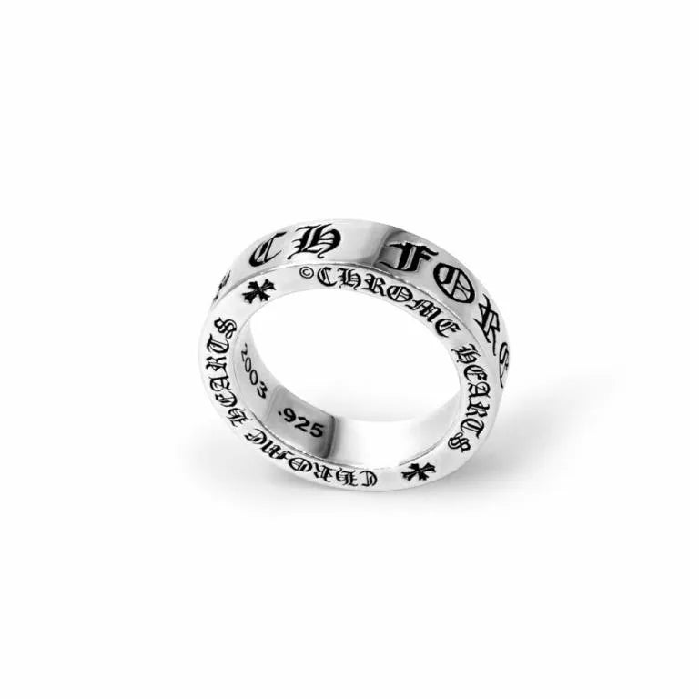 Chrome-Hearts 6MM CHROME HEARTS FOREVER RING – SPACER 5