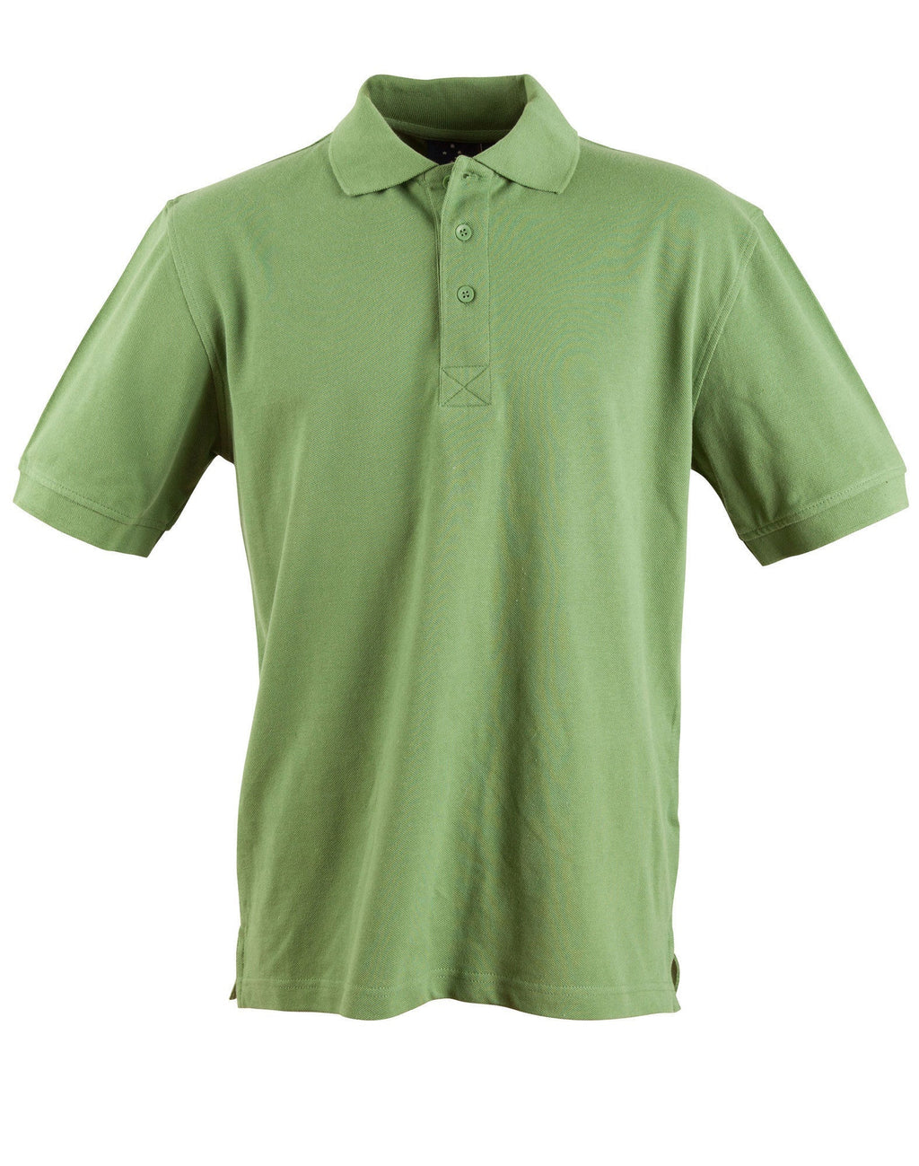 Winning Spirit Men's Short Sleeve 100% Cotton Pique Polo-(PS39)