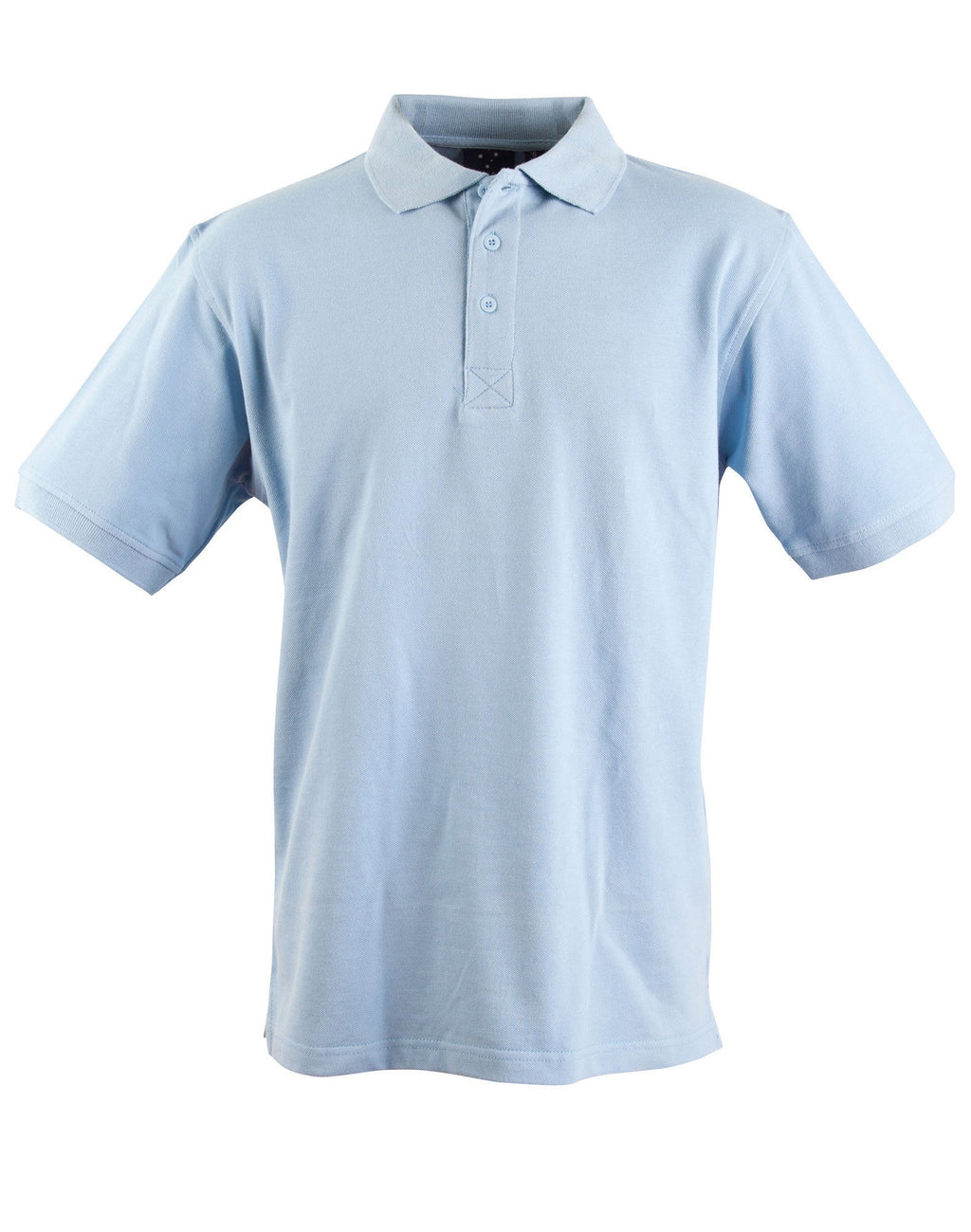 Winning Spirit Men's Short Sleeve 100% Cotton Pique Polo-(PS39)