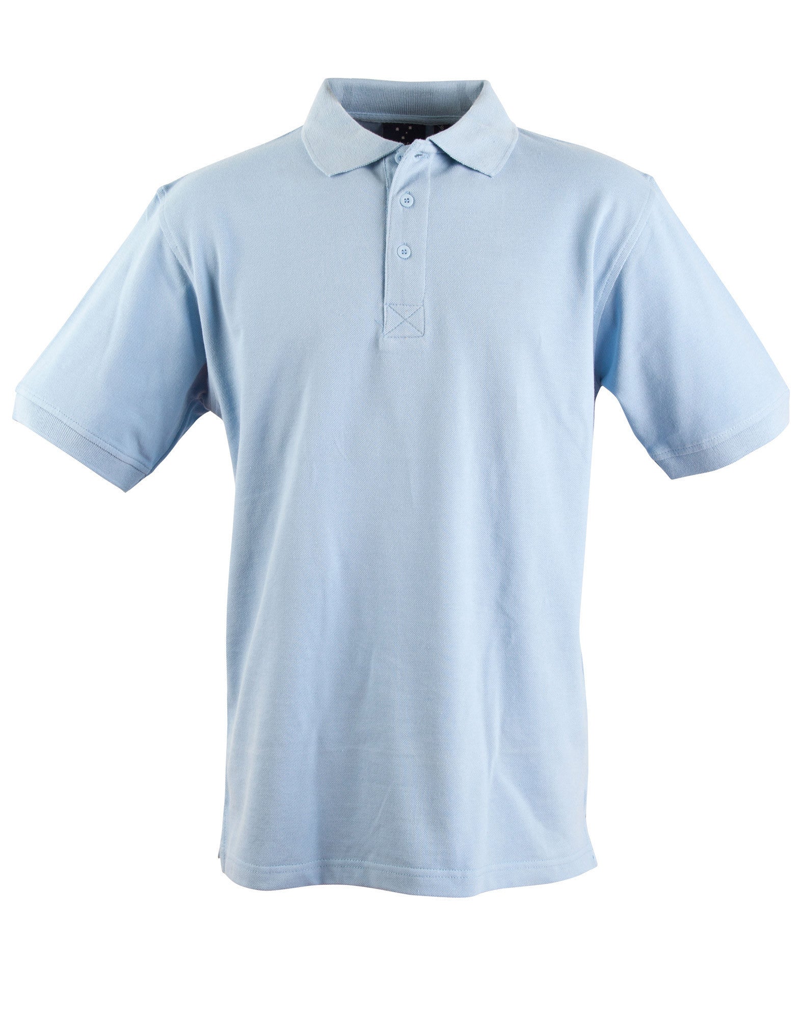 Winning Spirit Men's Short Sleeve 100% Cotton Pique Polo-(PS39)