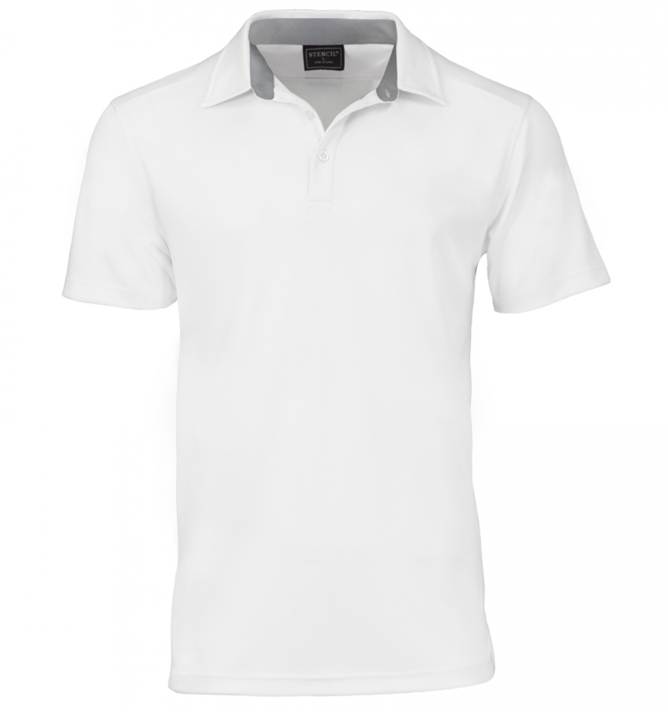 Stencil Kahve Mens S/S Polos(1064)