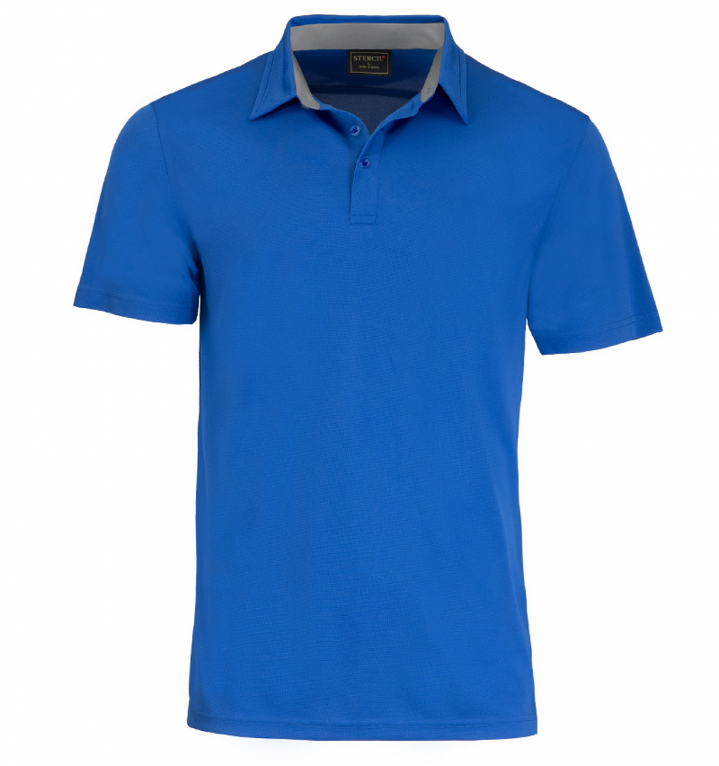 Stencil Kahve Mens S/S Polos(1064)