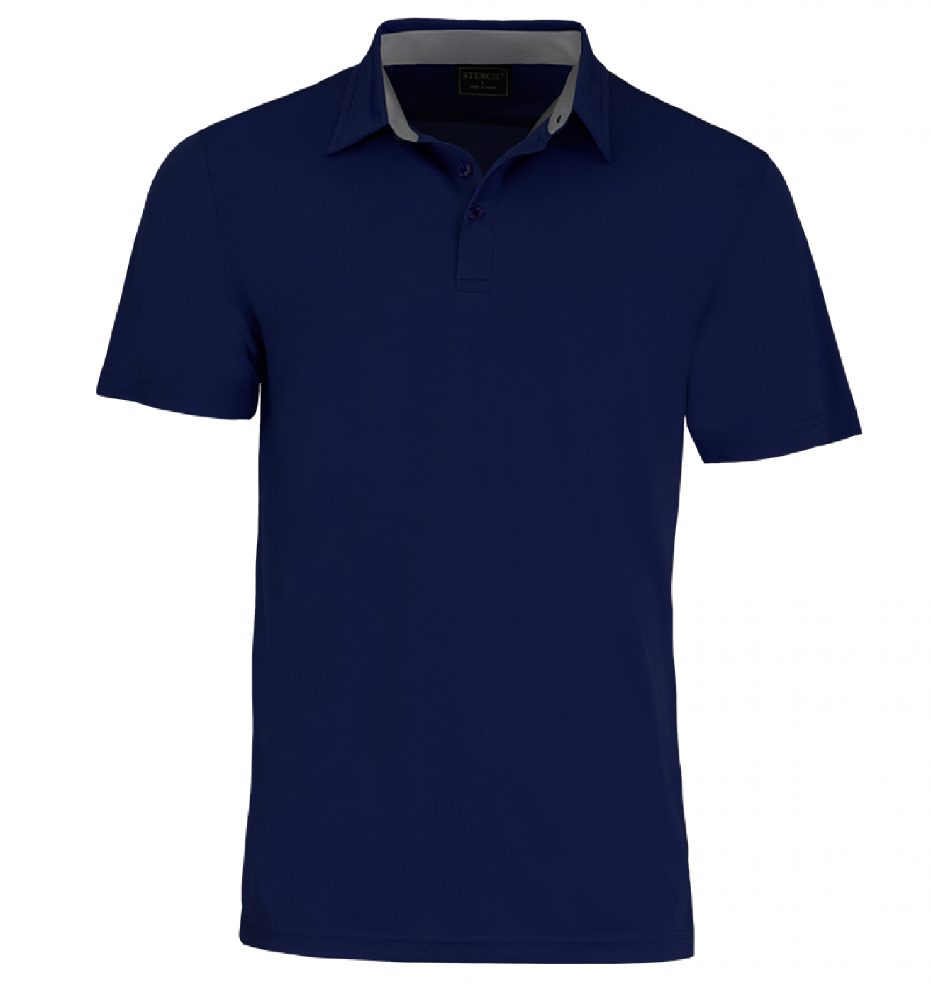 Stencil Kahve Mens S/S Polos(1064)
