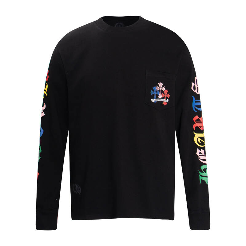 CHROME-HEARTS Men's Long-Sleeve T-shirt Sweatshirt K8003