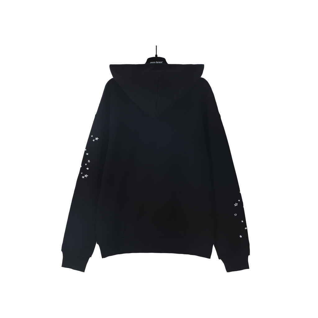 Sp5der OG Web Hoodie  Black