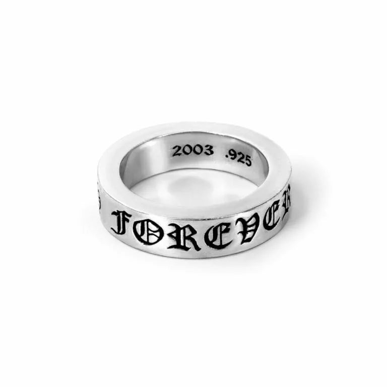 Chrome-Hearts 6MM CHROME HEARTS FOREVER RING – SPACER 5