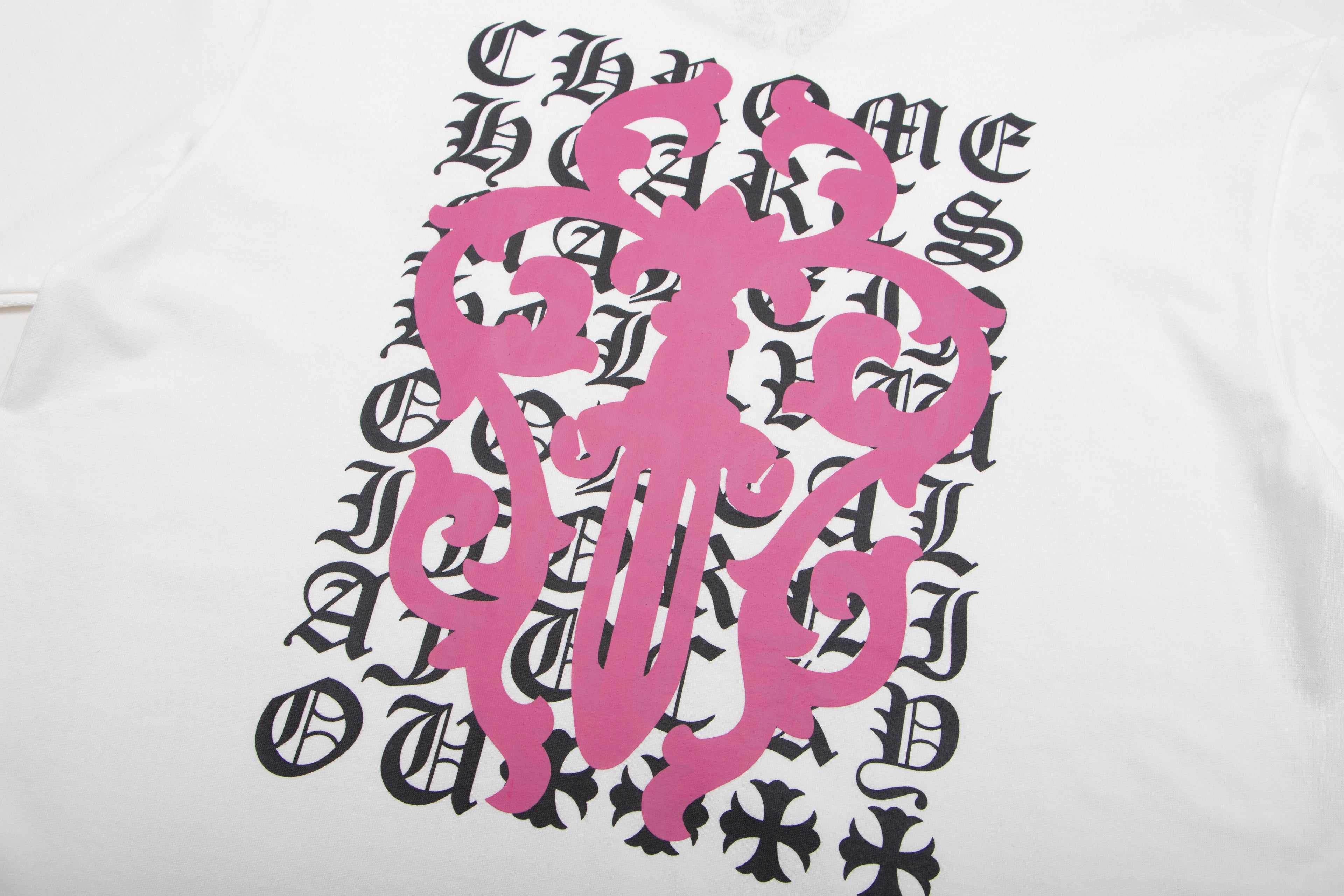CHROME-HEARTS Eye Chart Dagger T-shirt K6025