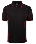 JBs Wear Podium Short Sleeve Piping Polo - Adults 2nd (10 Colour) (7PIP)