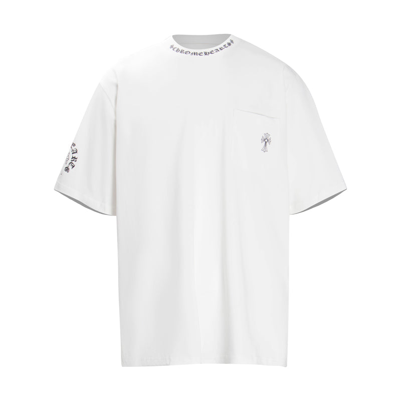 CHROME-HEARTS Neck Logo T-shirt K6022