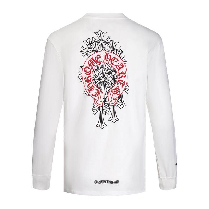 CHROME-HEARTS Men's Long-Sleeve T-shirt Sweatshirt K8006
