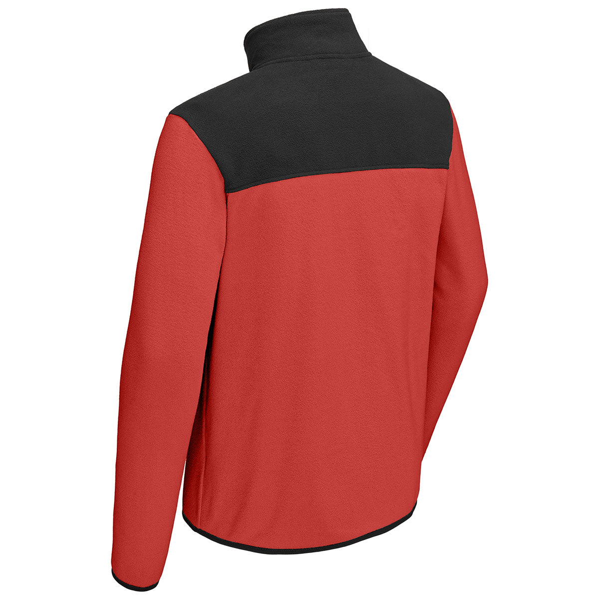 The North Face Men's Rage Red/TNF Black Glacier 1/4-Zip Fleece