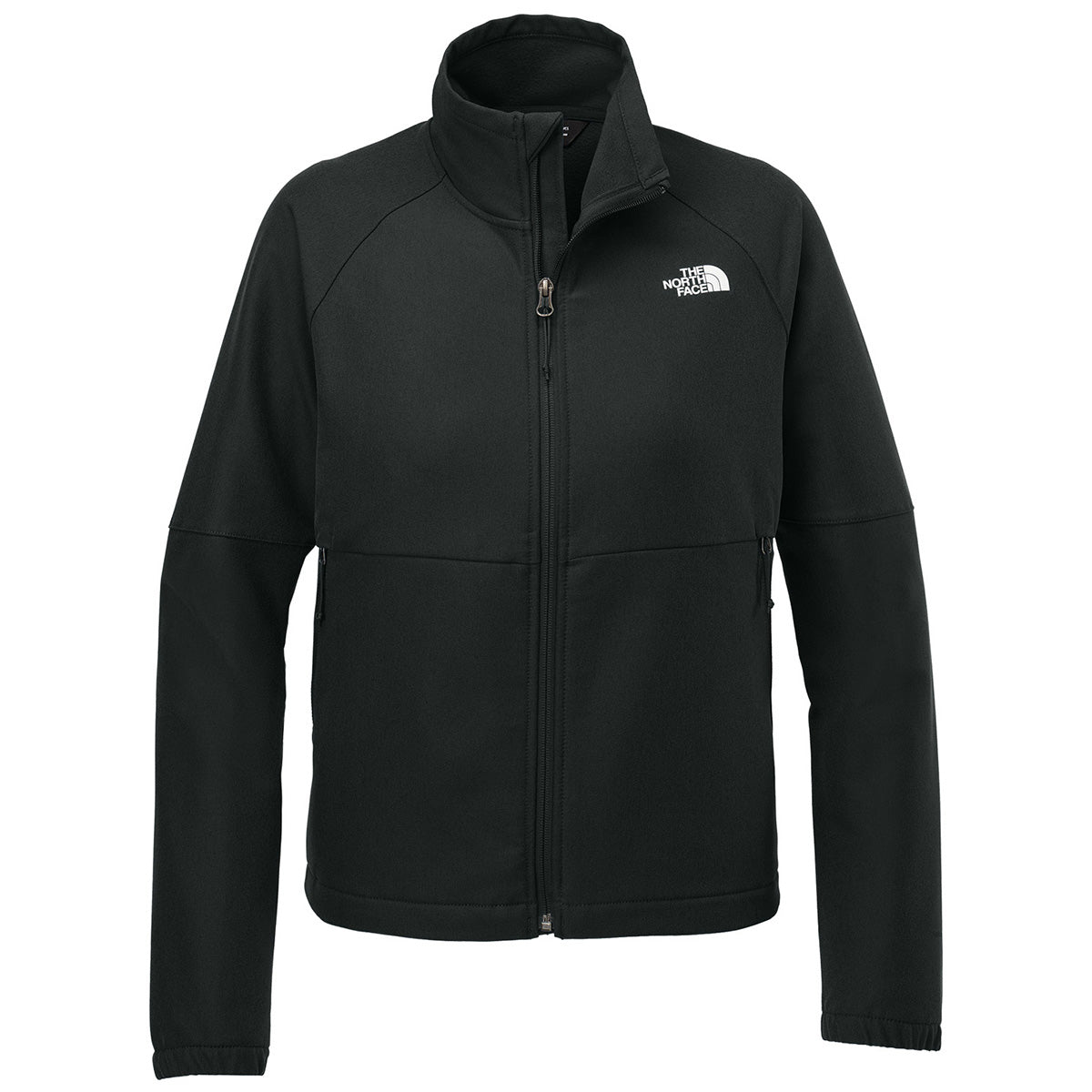 The North Face Women's TNF Black Heather Barr Lake Softshell Jacket