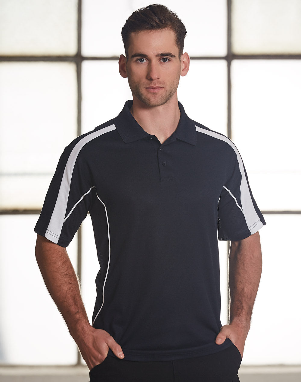 Winning Spirit Men's TrueDry® Short Sleeve Polo-(PS53)