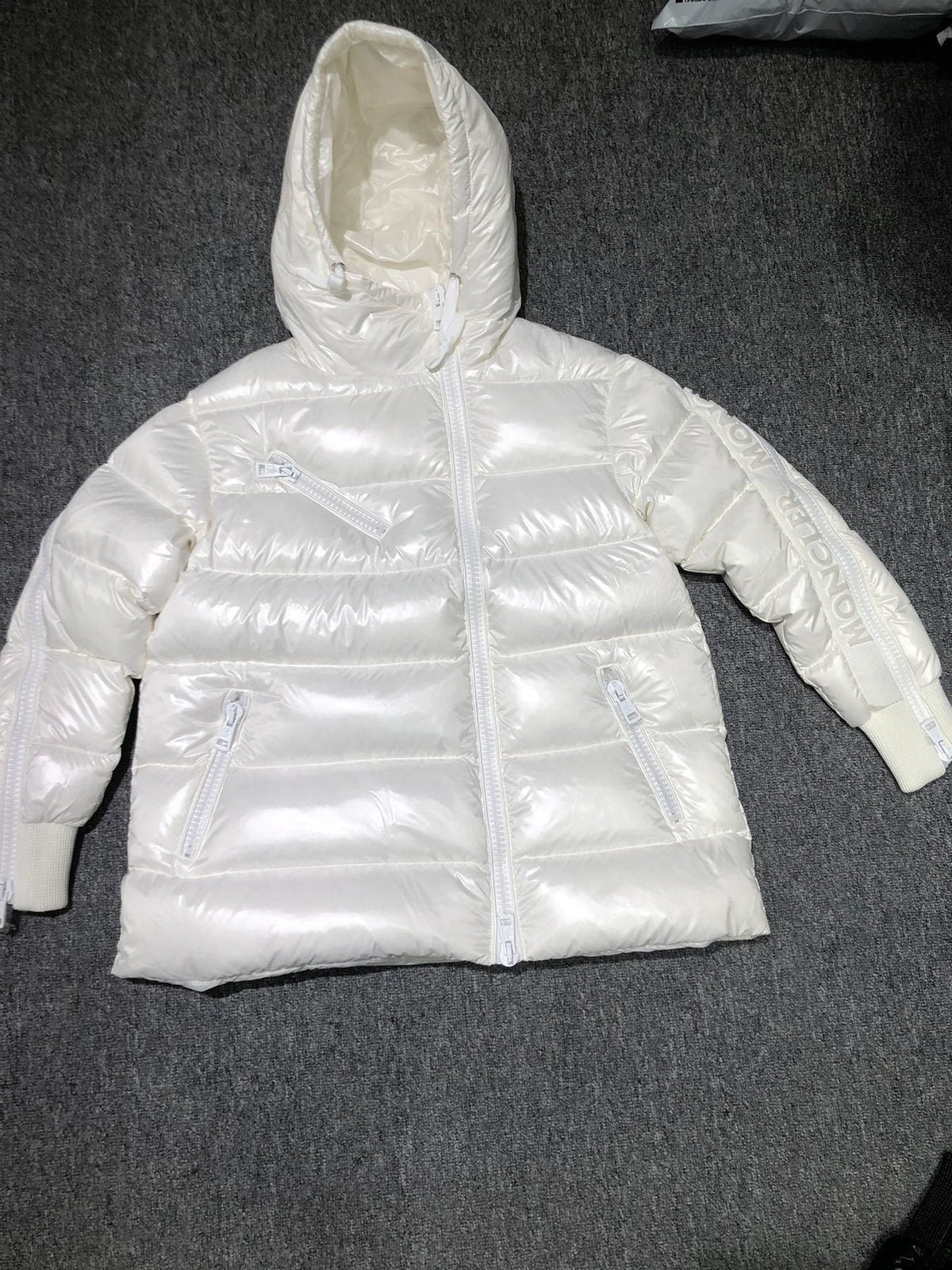 Moncler Hooded Puffer Coat — front