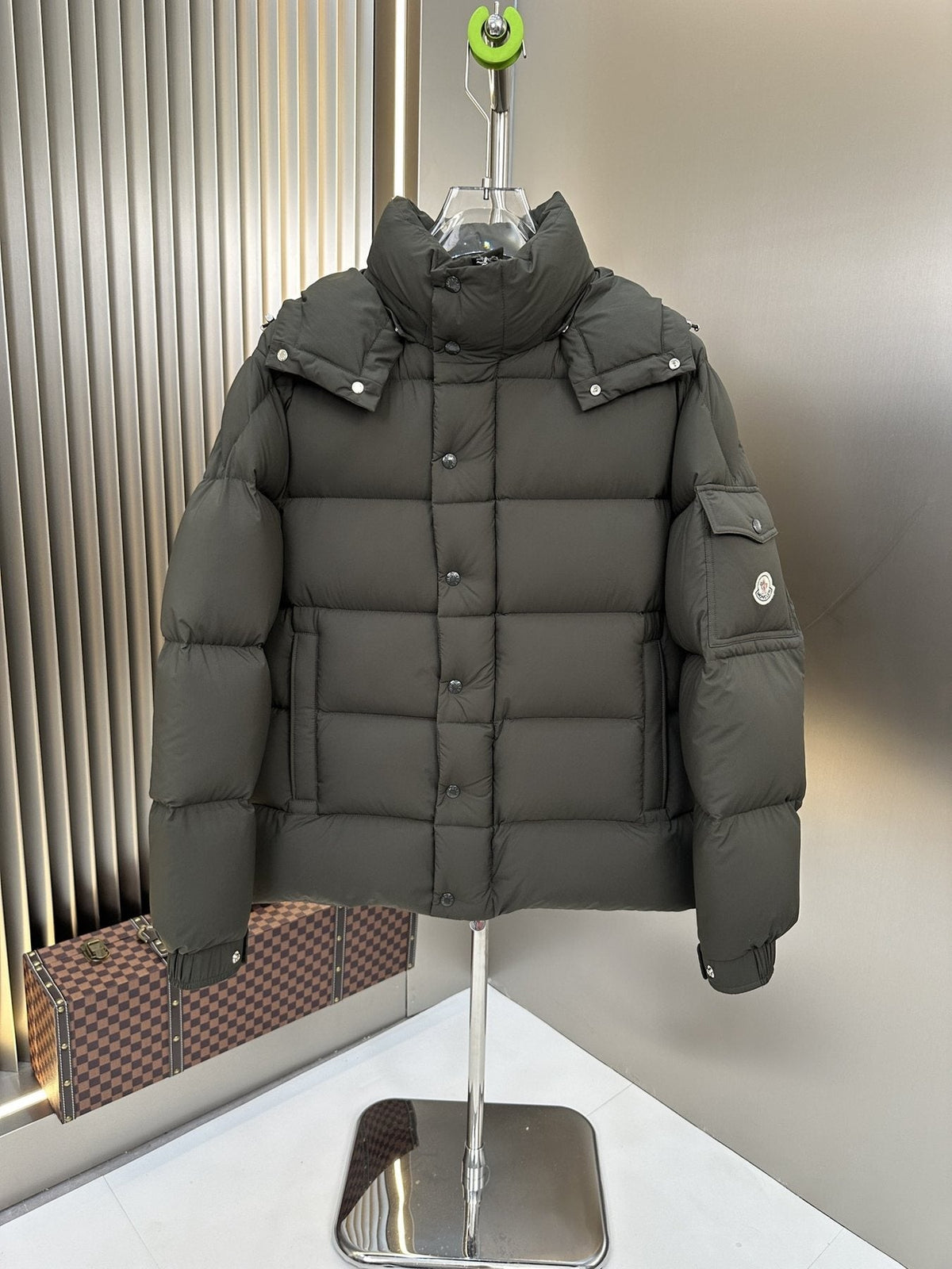 Moncler Hooded Quilted Puffer Jacket — front