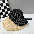 Gucci Baseball Cap - Black / Beige