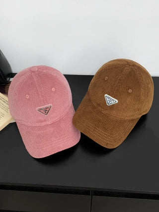 Prada Corduroy Baseball Cap