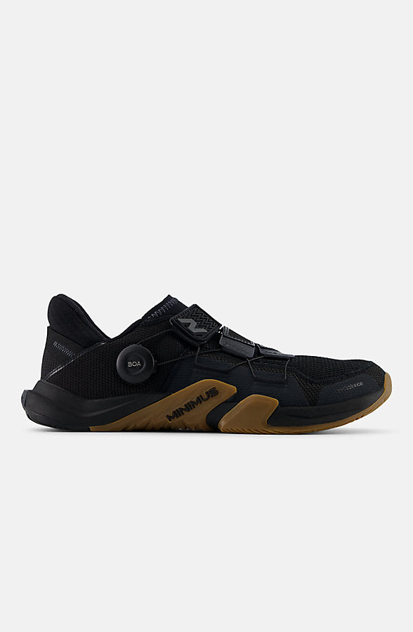 New Balance Men's Minimus TR BOA v2 Shoes - Black/Phantom And Gum 020