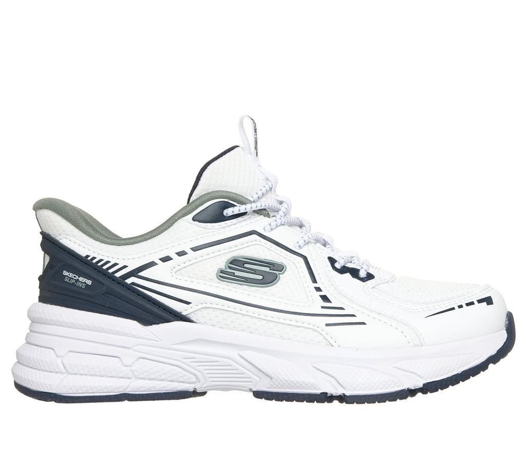 Skechers Slip-ins: Retro-Graph - Breezy-Pacer, WHITE / NAVY