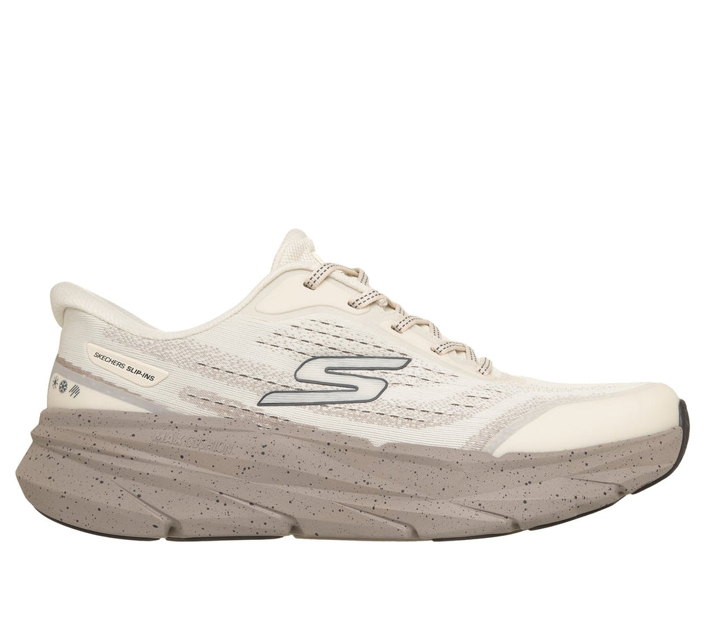Skechers Slip-ins Waterproof: Max Cushioning Premier 3 - Aqua Edge, OFF WHITE