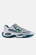 New Balance Men's Klutch Athletics x NB AC Runner Shoes - White/Dark Salt Water And Lime Fizz
