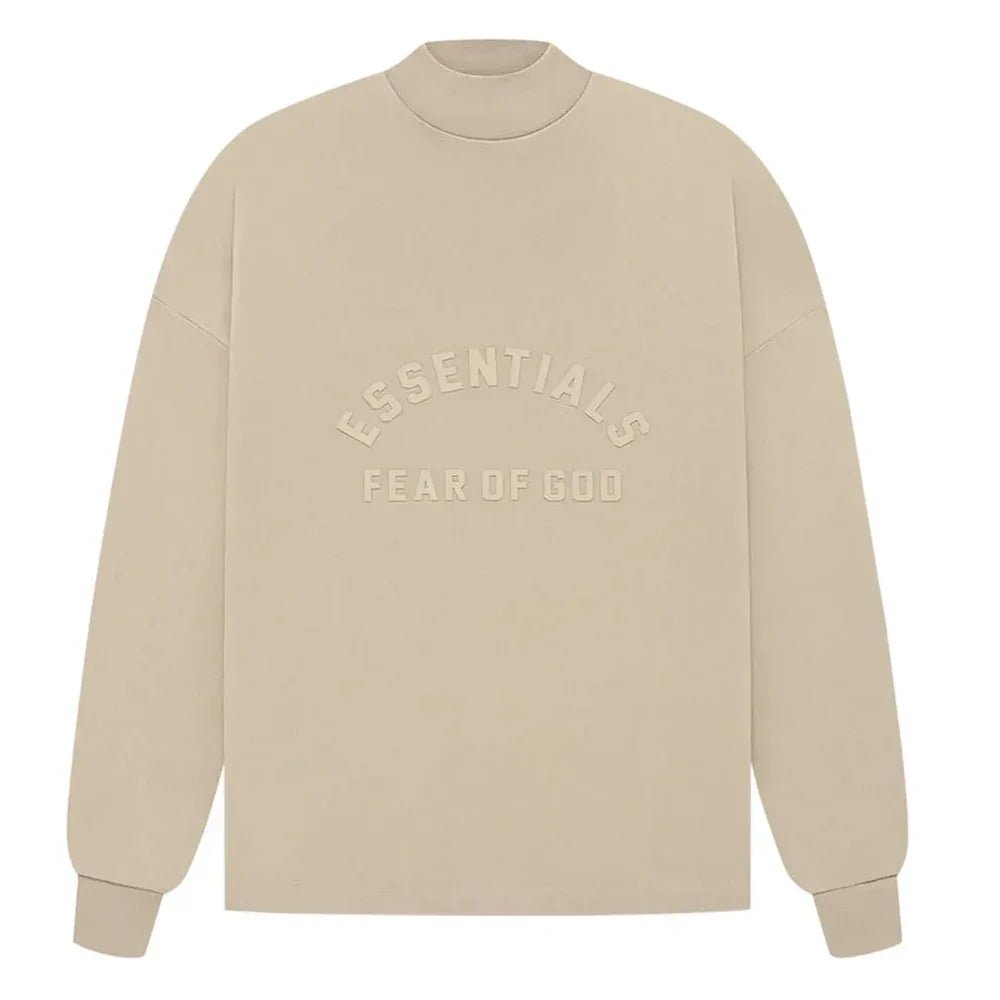 Fear of God Essentials Long-Sleeve T-Shirt Dusty Beige