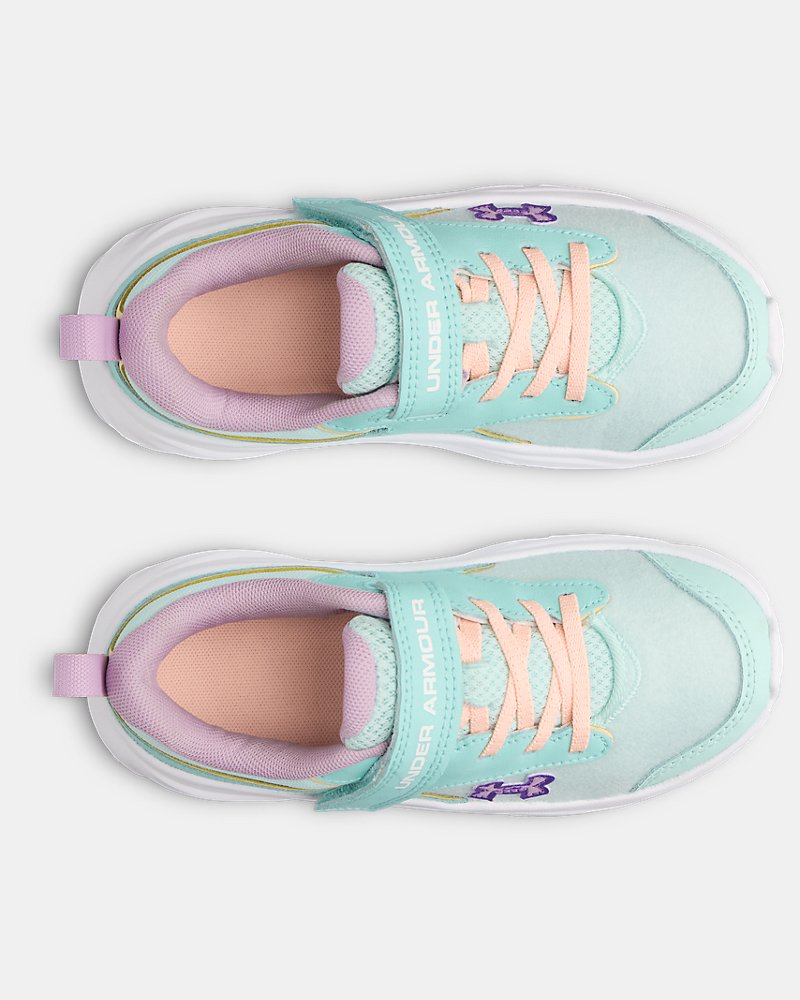 UA Surge 5 Patches Girls' Pre-School Running Shoes | Under Armour
