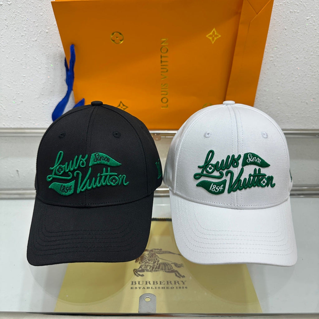 Louis Vuitton Baseball Cap - Black / White