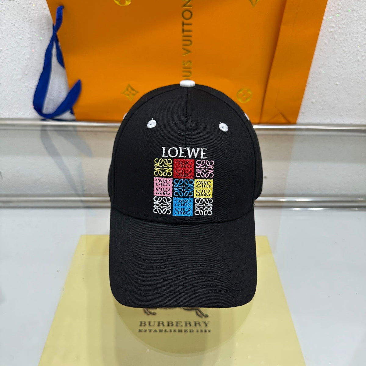 Royway Baseball Cap - Black / White
