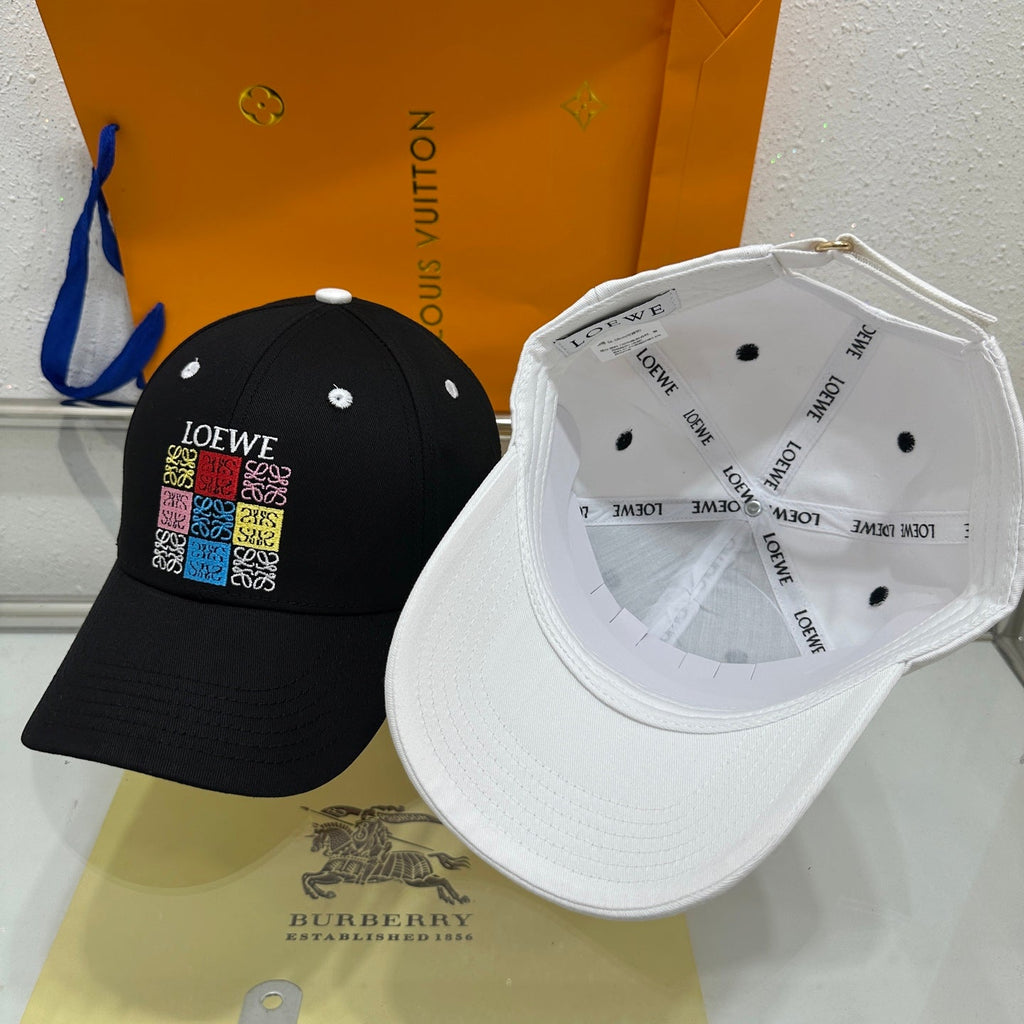 Royway Baseball Cap - Black / White