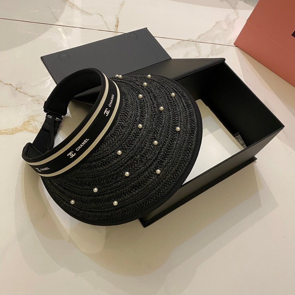 Chanel Pearl Sun Visor