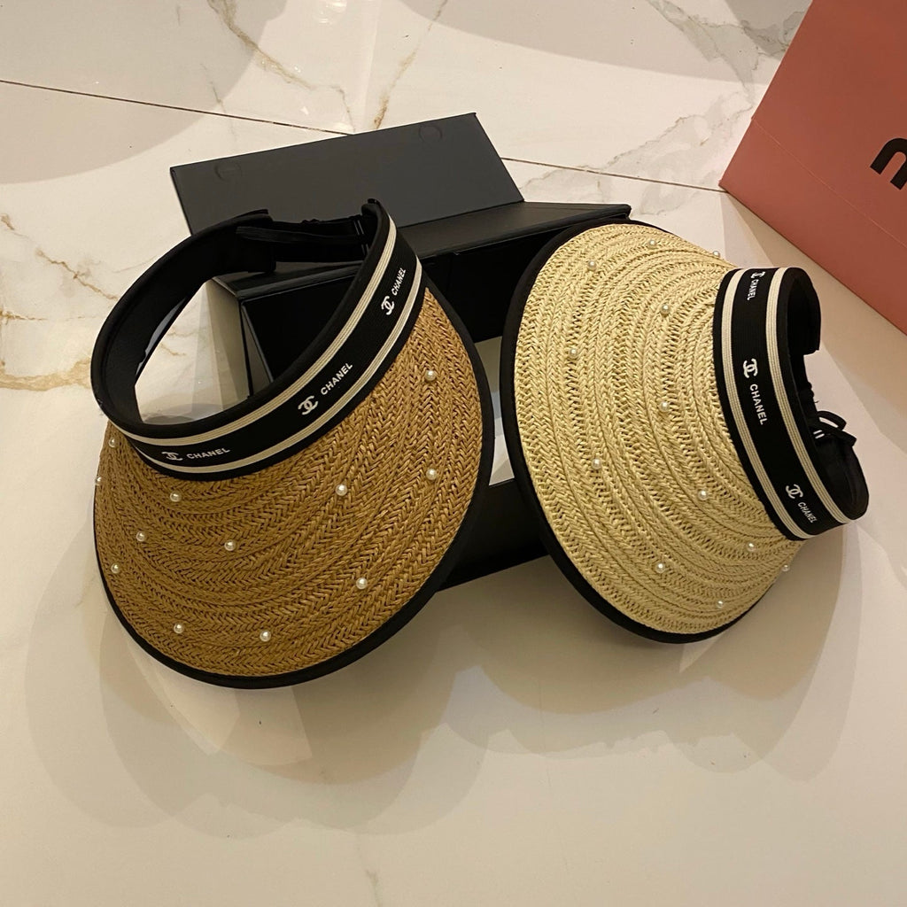 Chanel Pearl Sun Visor