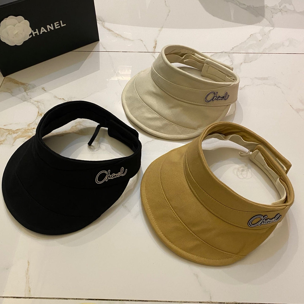 Chanel Cotton Linen Sun Visor