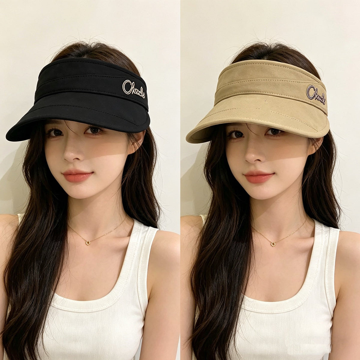 Chanel Cotton Linen Sun Visor