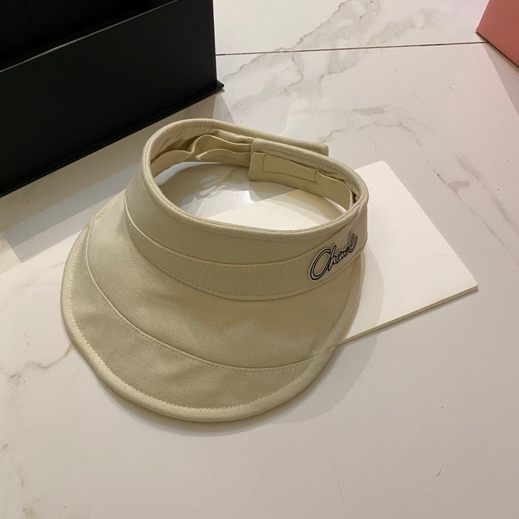 Chanel Cotton Linen Sun Visor