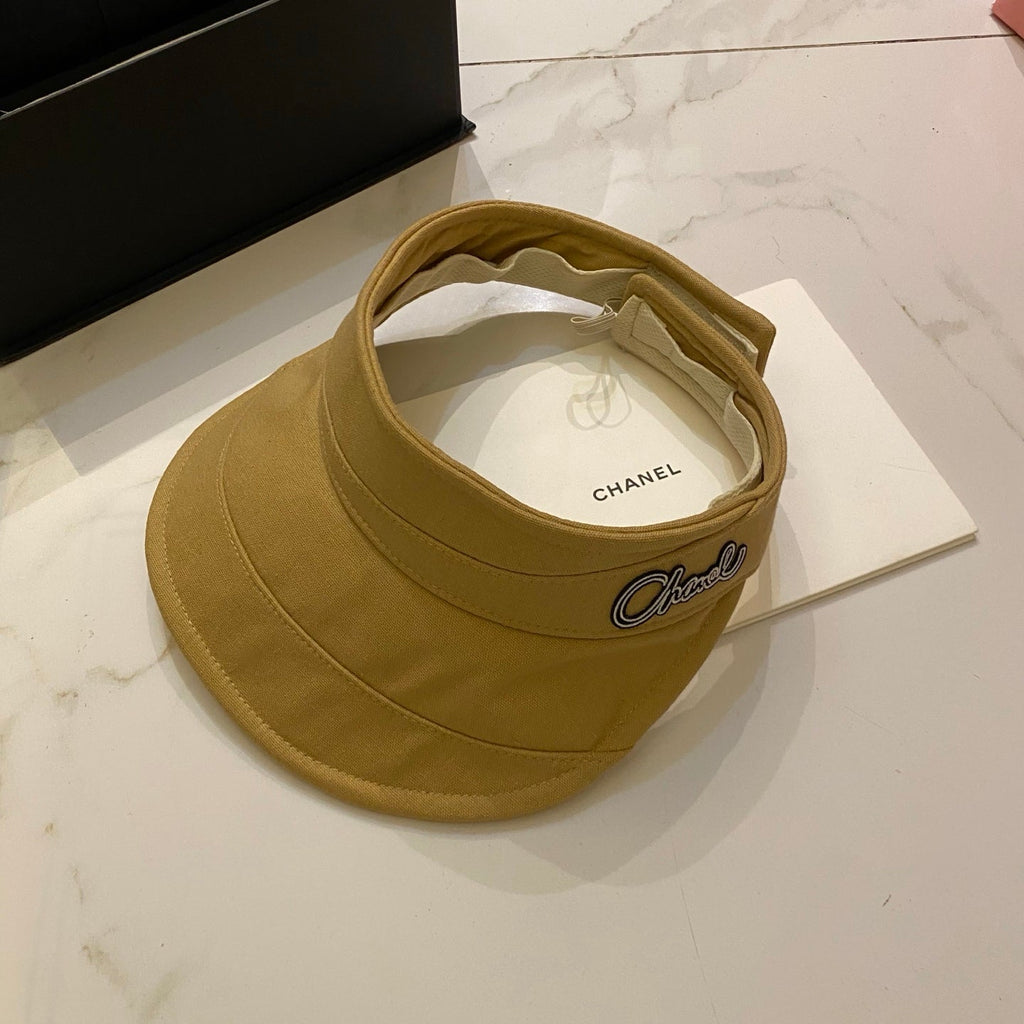Chanel Cotton Linen Sun Visor