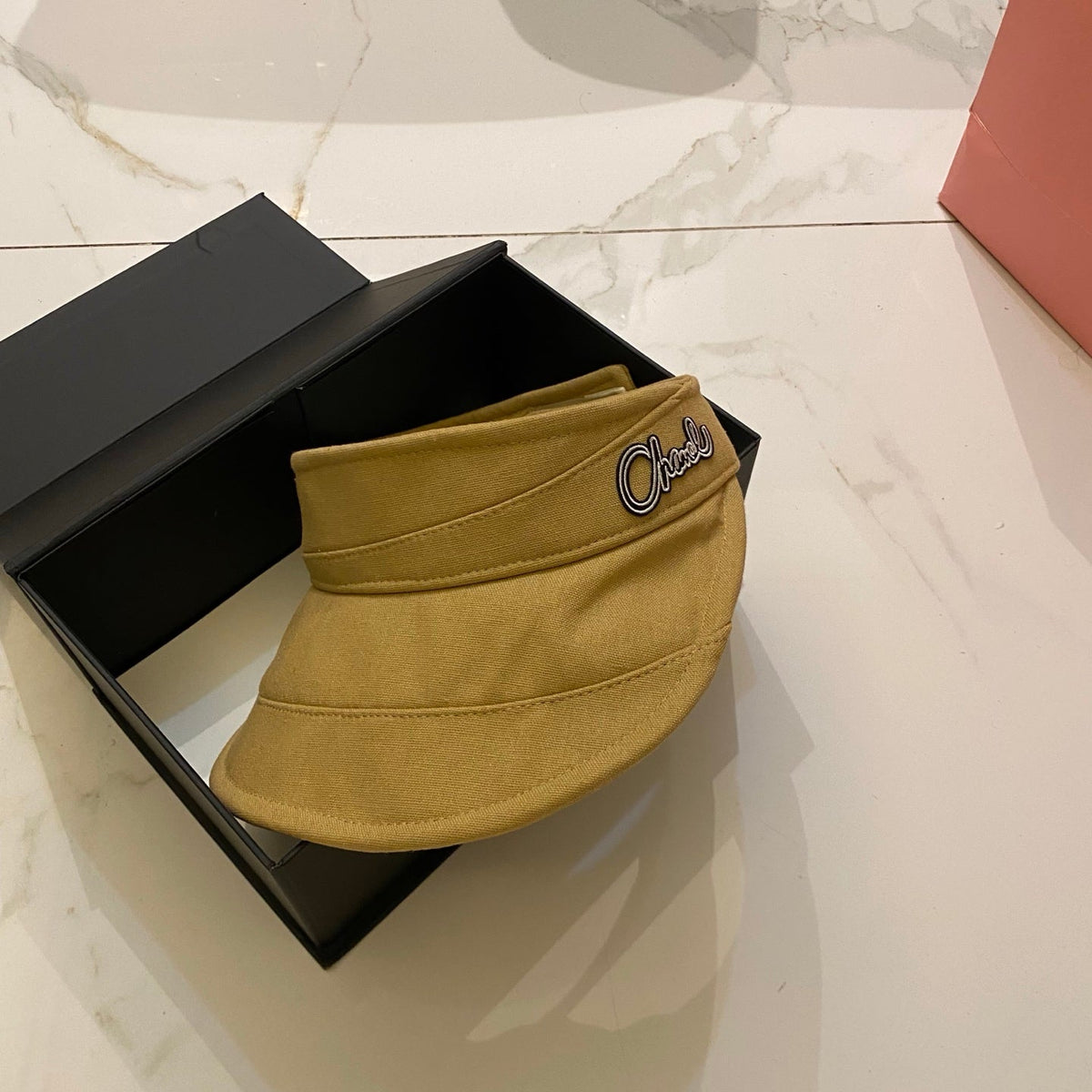 Chanel Cotton Linen Sun Visor
