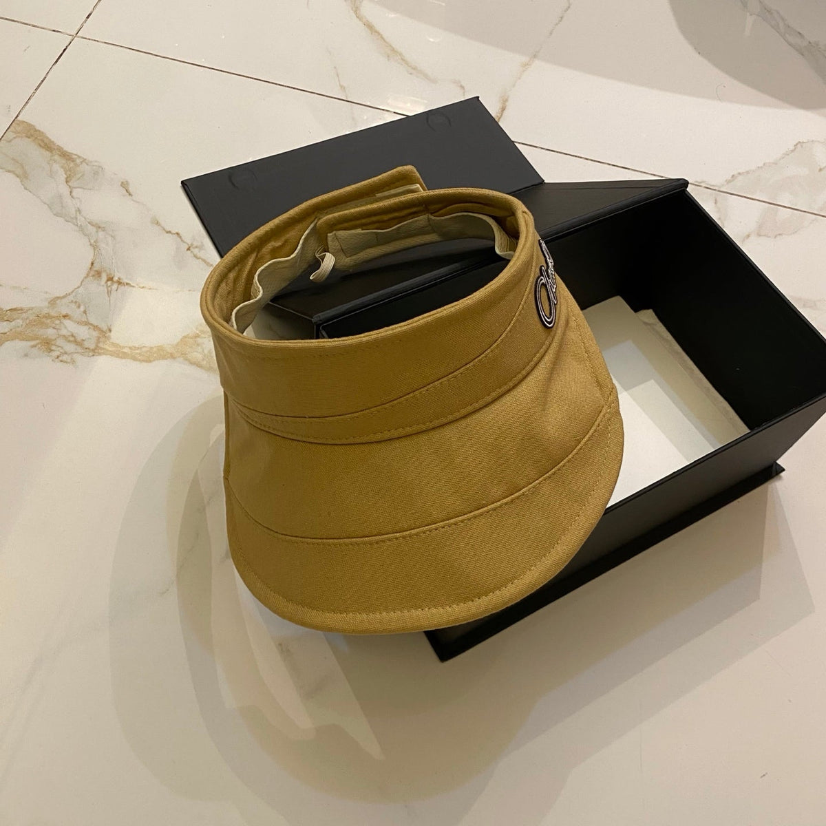 Chanel Cotton Linen Sun Visor