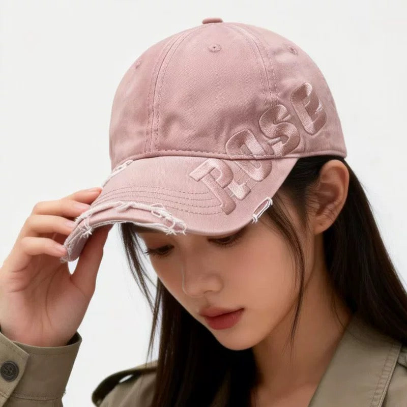 Retro Lettering Baseball Cap