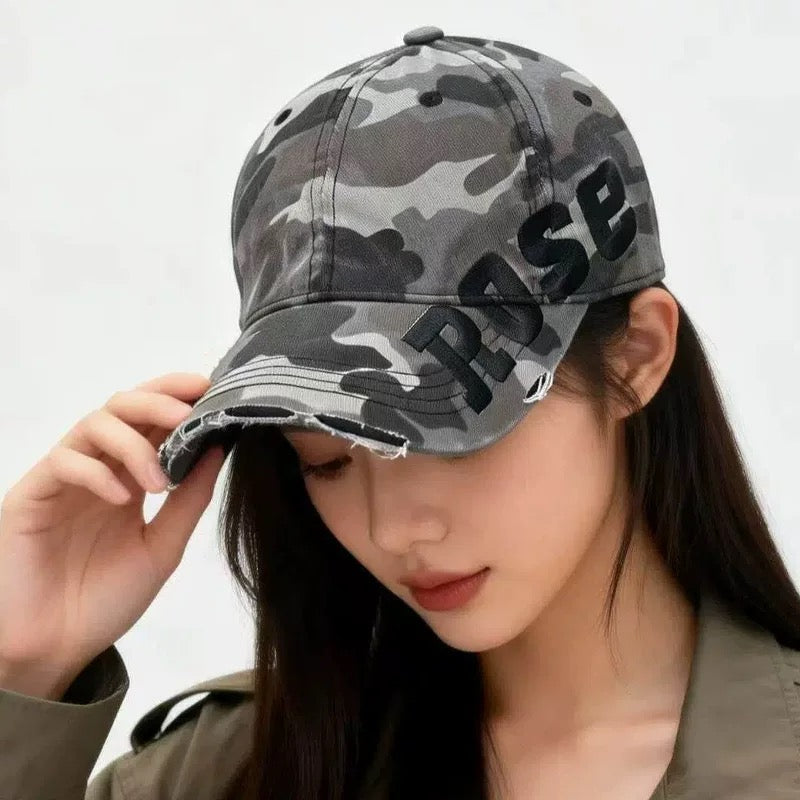Retro Lettering Baseball Cap