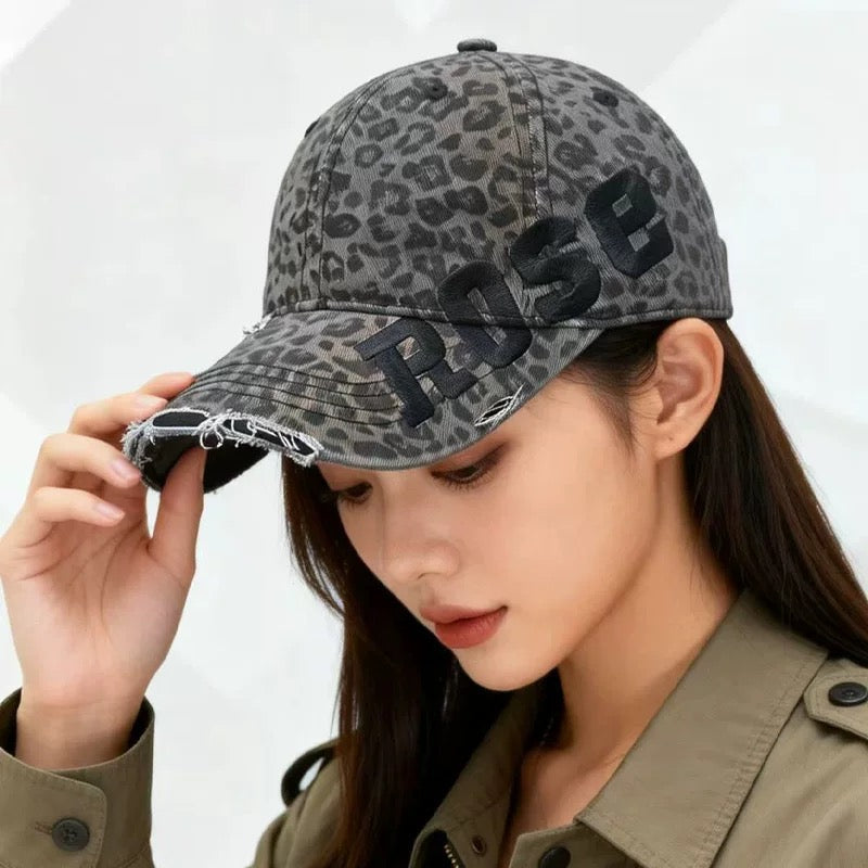 Retro Lettering Baseball Cap