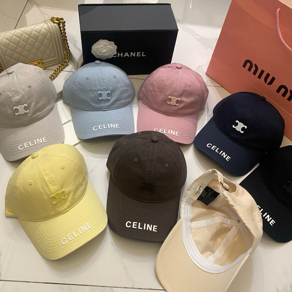 Celine Bright Color Baseball Cap