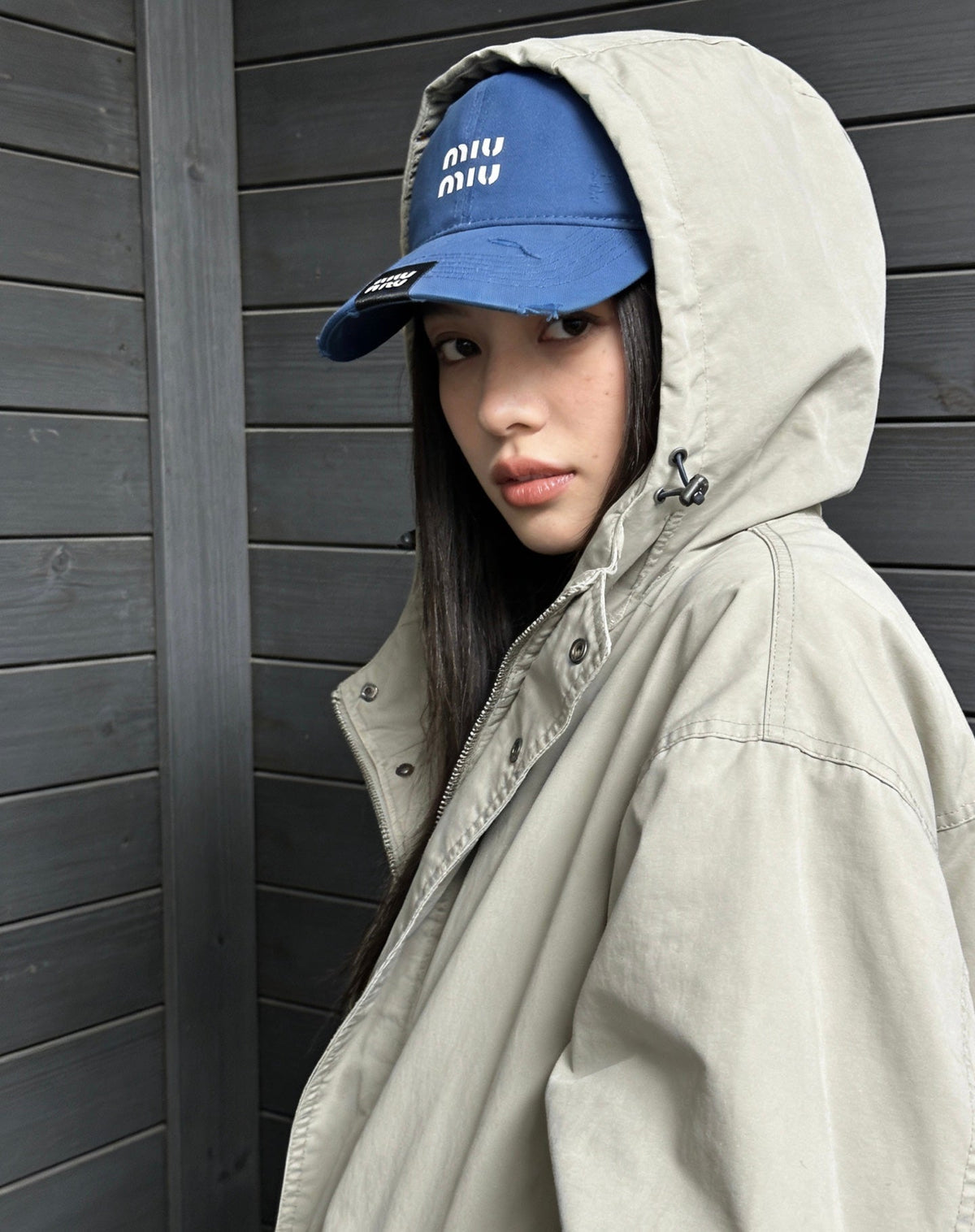 Miu Miu Washed Baseball Cap