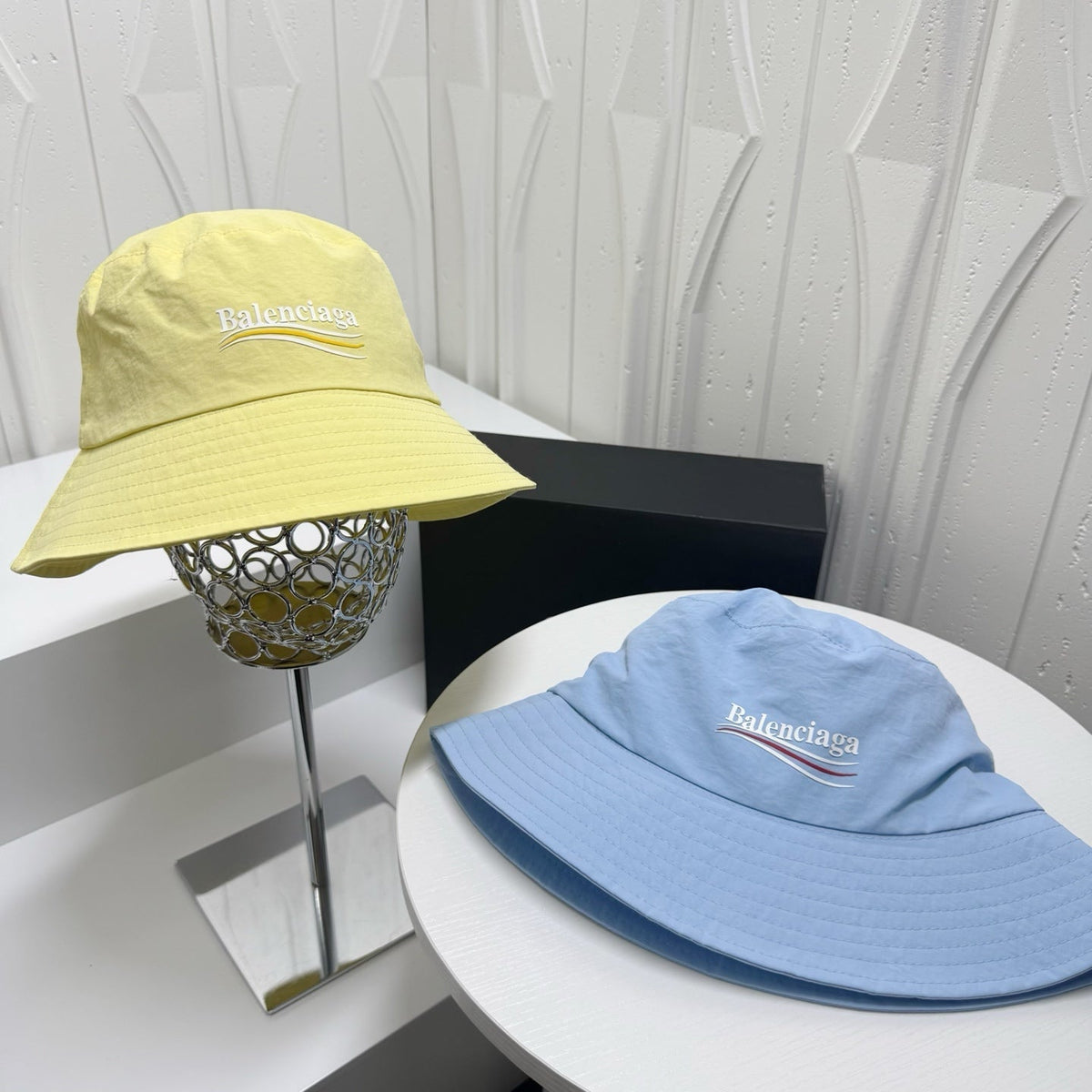 Balenciaga Macaron Color Series Quick-Drying Bucket Hat