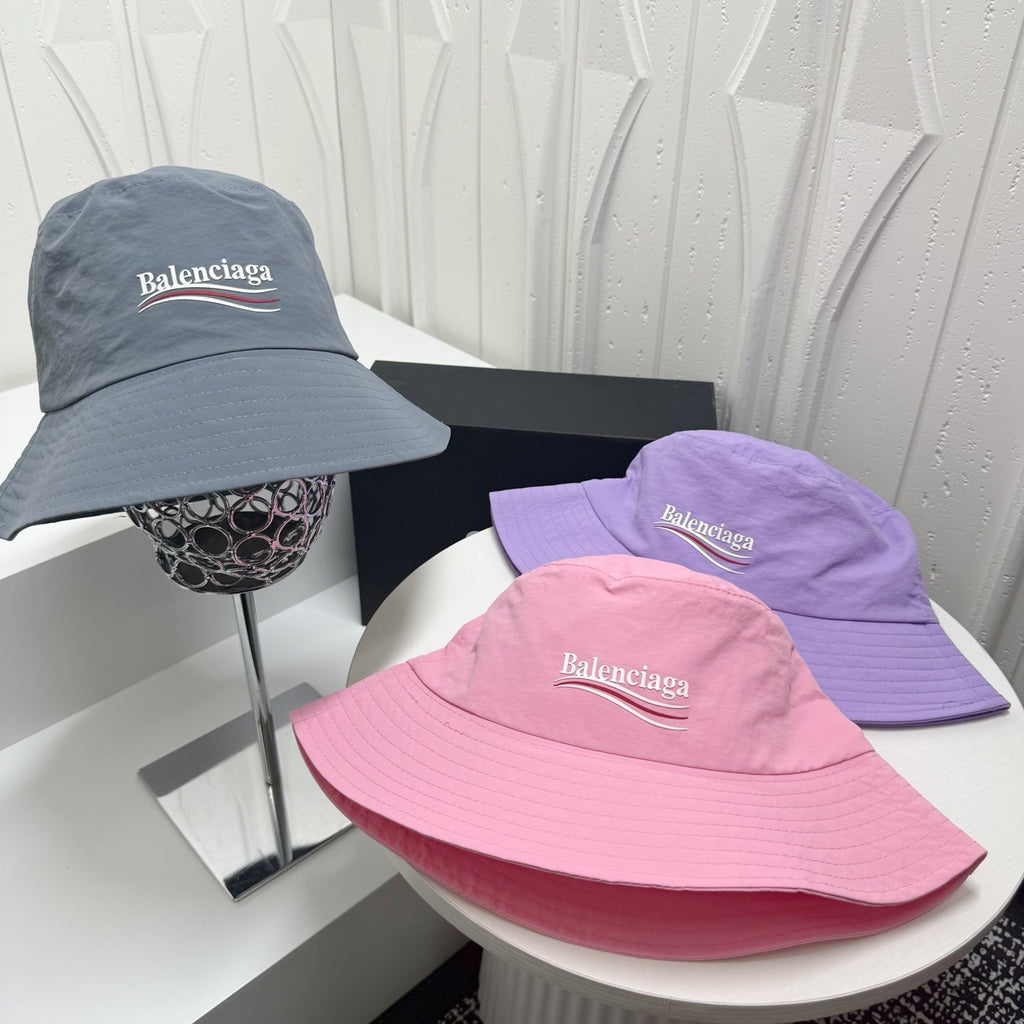 Balenciaga Macaron Color Series Quick-Drying Bucket Hat