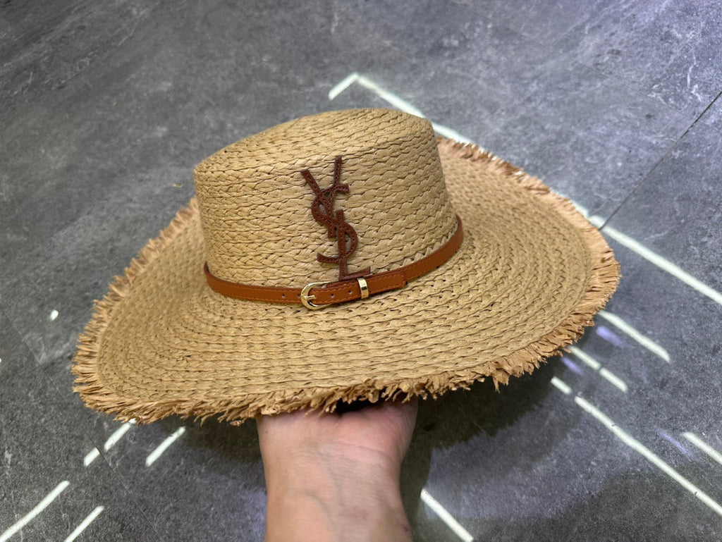 Saint Laurent Handmade Knitted Flat Cap