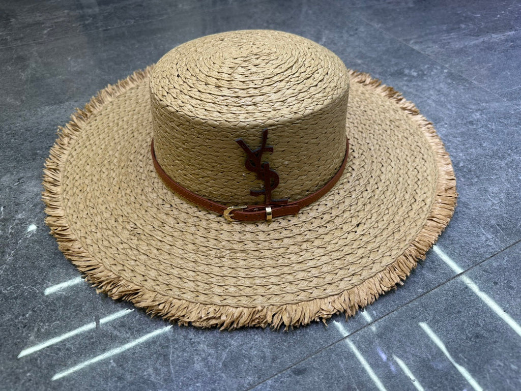 Saint Laurent Handmade Knitted Flat Cap