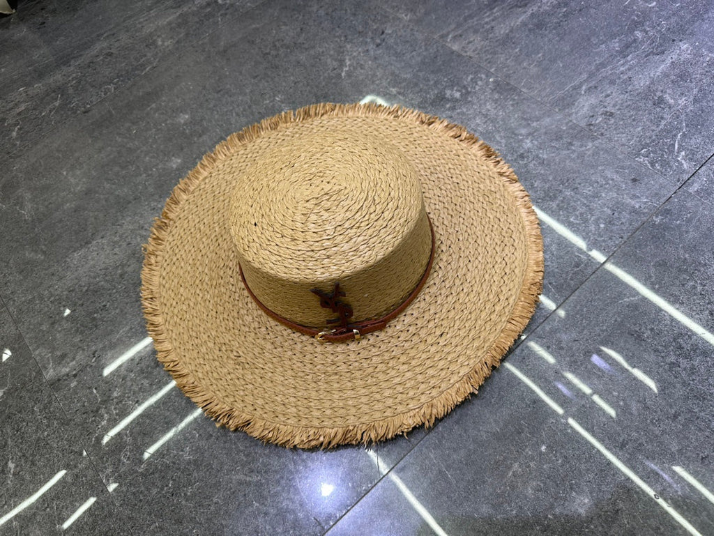 Saint Laurent Handmade Knitted Flat Cap