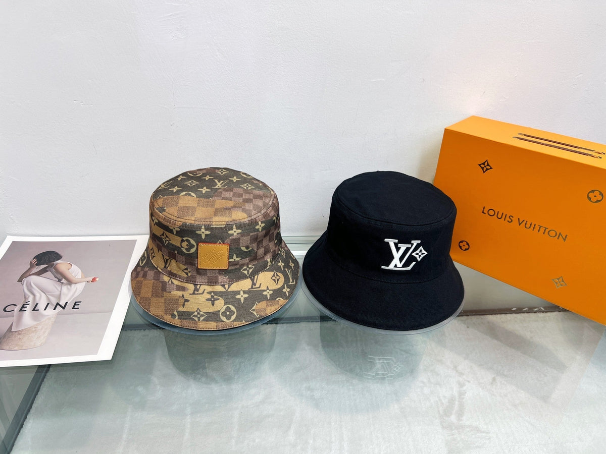 Louis Vuitton Double-Sided Camouflage Bucket Hat