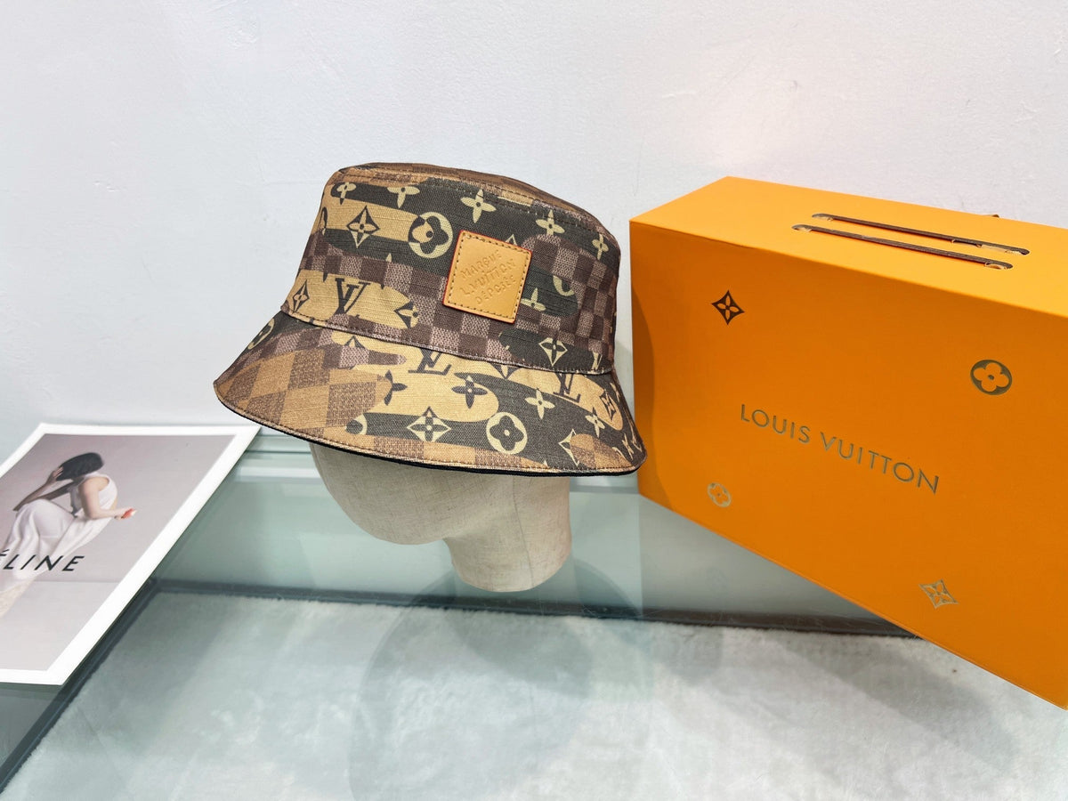 Louis Vuitton Double-Sided Camouflage Bucket Hat